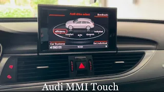 Audi A6 C7 MMI Touch - Ich zeige euch das Audi MMI Touch - Audi A6/A7 MMI Touch Navigationssystem