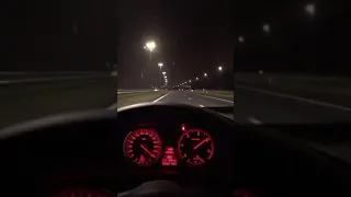 BMW 535D E60 260 km/H Top Speed Autobahn