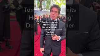 tom cruise was crying during top gun maverick