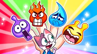 Which Emotion Is The Best? Fear, Anger, Sadness And Happiness! | Kids Cartoon About Feelings 😻