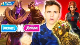 J'AIDE THANOS À FAIRE TOP 1 ! - MODE AVENGERS ENDGAME  - FORTNITE BATTLE ROYALE - Néo The One