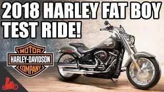 2018 Harley-Davidson Fat Boy 114 Test Ride!