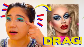 Japanese Mom Tries Drag Makeup for the First Time! | worldofmama