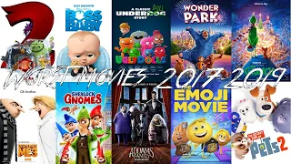 My Top 10 Worst Animation Movies 2017-2019