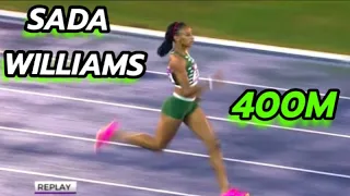 Must Watch Sada Williams EASILY Wins Womens 400m at | Gibson Relays 2024 #400m