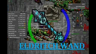 Tibia - Solo Hunt Sorcerer 300 - Banuta -4 - teste Eldritch Wand