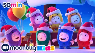⛄ Jinglebods ⛄ | Oddbods Funny Cartoons for Kids | Moonbug Kids After School