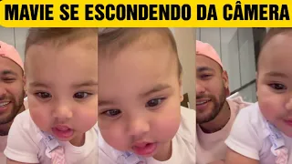 BRUNA BIANCARDI MOSTRA MOMENTO FOFO DE MAVIE COM NEYMAR