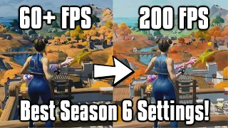 Fortnite Season 6 Settings Guide! - FPS Boost, Colorblind Modes, & More!