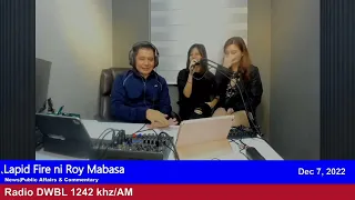 Panayam ni Roy Mabasa sa dalawang babaeng anak ni Ka Percy - Dec 7, 2022