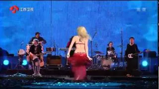 Shakira Ojos Asi China New Year's Eve Jiangsu  HDTV 720p 1