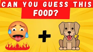 Guess the Foods | How Well Do You Know Foods? Test Your Food Knowledge With Emoji #food #quiz #emoji