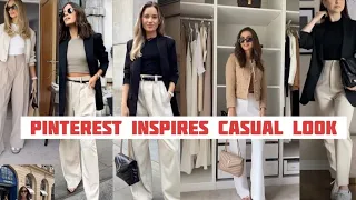 Pinterest inspires casual look #casualoutfits #viralvideo #viral #pinterest #trandingviralvideo