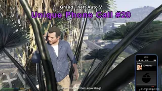 Michael calls Jimmy after Fame or Shame - Unique Phone Call #20 - GTA 5