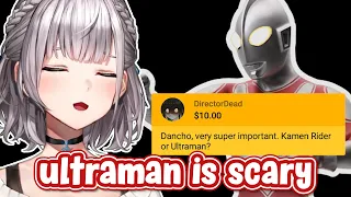 Danchou is scared of Ultraman [Hololive ENG Sub - Shirogane Noel]