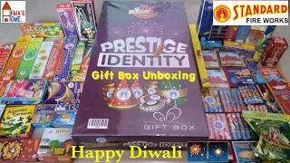 Diwali Crackers | Prestige Identity Gift Box|Standard Fireworks Gift Box Unboxing #standardfireworks