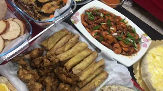 New Year's Eve Pinoy Dishes