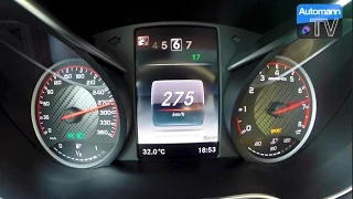 2016 Mercedes-AMG GTS (510hp) - 0-262 km/h acceleration (60FPS)