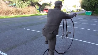 Victorian High Wheel Bicycle