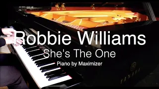 Robbie Williams ( World Party)  - She's The One - ( Solo Piano Cover) Maximizer