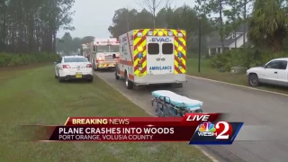 Plane crashes near Spruce Creek Fly-In after takeoff