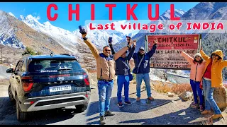 Sangla To Chitkul The Last Village Of India by Hyundai Creta/ Driving in complete Snowy condition