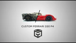 Hot Wheels - Custom Ferrari P4 | @gu.andreazzi