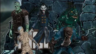 Mezco's Monsters 5 Points Tower of Fear Deluxe Boxed Set