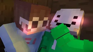 Dream and Georgenotfound flirting for 1 minutes straight - Minecraft animation