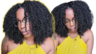 No Bald Cap, No Glue! Easy Natural Hair Wig Install & Makeup Tutorial for Beginners Nadula Hair