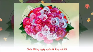 Clip Bông hồng ngày 8/3