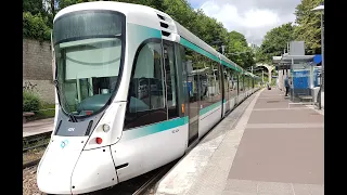 Tramway Ligne 2 : Pont de Bezons ➡ Porte de Versailles en Citadis 302 STIF !
