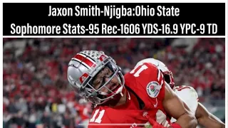 Jaxon Smith-Njigba Sophomore Season Highlights-Ohio State WR:2021-2022 CFB season