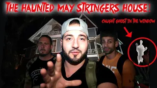 TERRIFYING HAUNTED OVERNIGHT CHALLENGE IN THE MAY STRINGER HOUSE ft OMARGOSHTV