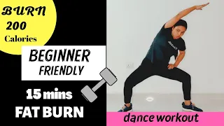 15MINS FAT BURN WORKOUT FOR BEGINNERS | Lose Weight | HIIT | Kumbali Trance | weighloss workout
