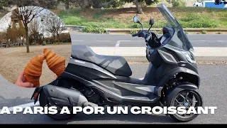 Review Piaggio mp3 530//conclusión mp3 530 // final del viaje // Croissant Paris // scooter 3 ruedas