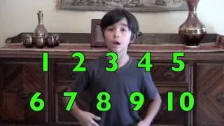 LET'S COUNT 1 - 10   Toddlers, PRESCHOOL (Jumping & Clapping) MATH