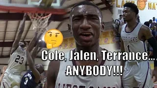 Jalen Lecque, Cole Anthony, and Terrance Clarke GET CALLED OUT by WEST OAKS ACADEMY!!! West oaks vs