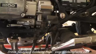 Honda GL1200 Goldwing Engine Removal