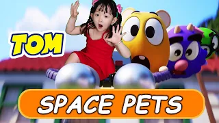 🚀🛸 Pets in Space | My Talking Tom Friends in Real Life (S2 Episode 12)