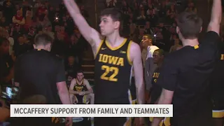 Family, teammates voice support for Patrick McCaffery in wake of mental health leave