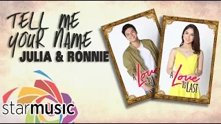 Tell Me Your Name - Julia Barretto & Ronnie Alonte (Lyrics)