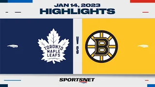 NHL Highlights | Maple Leafs vs. Bruins - January 14, 2023