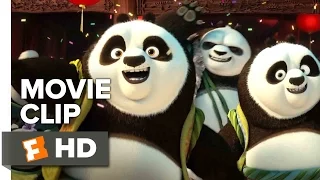 Kung Fu Panda 3 Movie CLIP - Everybody Loves a Panda Party (2016) - Jack Black Animated Movie HD