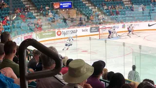 Quinn Hughes shift, nice zone entry, 2018 World Junior Summer Showcase, Kamloops, B.C.  July 31/2018