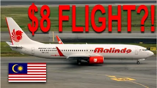 Flying CHEAPER Than Taking The BUS? | Crossing Malaysia at an All Time Low Cost