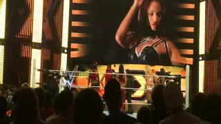 7/13/2015 WWE Raw (Atlanta, GA) - NXT Women's Champion Sasha Banks Entrance