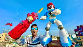 RC Iron Mechanical Hand Skating Robot Unboxing & Testing - Chatpat toy TV