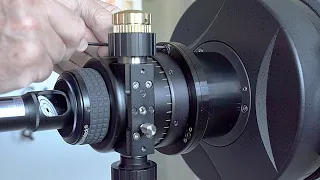 Installing and aligning a Diamond Steeltrack focuser upgrade on an 8" RC telescope