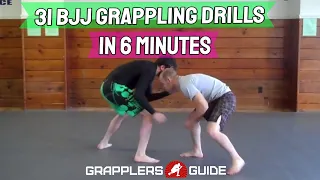 31 BJJ Grappling Partner Drills in Less Than 6 Minutes - Jason Scully